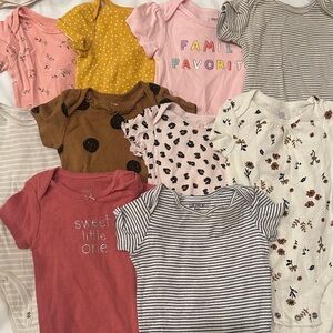 Assorted Kids One Pieces Bodysuits Set of 10